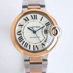 TW Factory Cartier 33MM NH05 Mechanical Movement White Watch